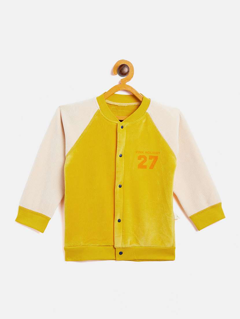 boys color block sweatshirt