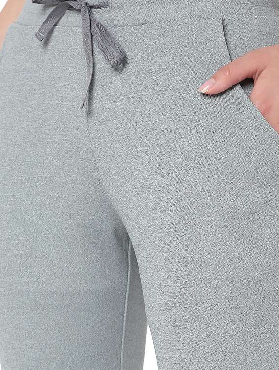 drawstring waist solid capri - 18362845 -  Standard Image - 3