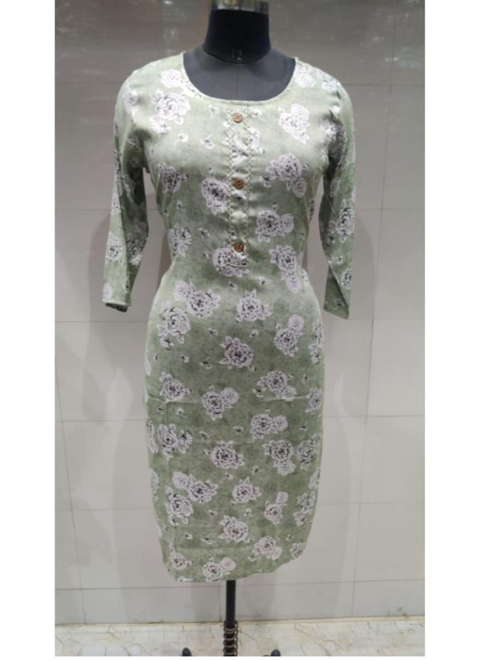 cotton long kurti  - 18362852 -  Zoom Image - 0