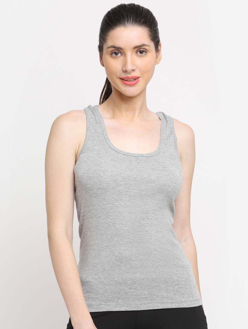 women's straight scoop neck top - 18363242 - Zoom Image - 0