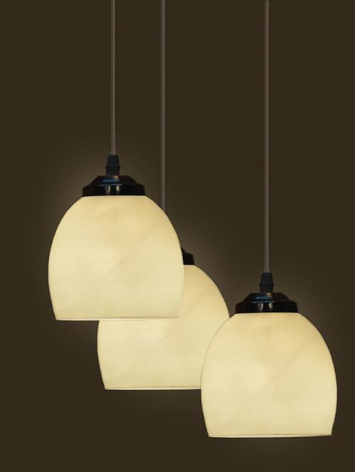 somil new design pendant hanging lamp, colorful glass shade with metal ceiling fitting fixture - 18363699 - Standard Image - 0