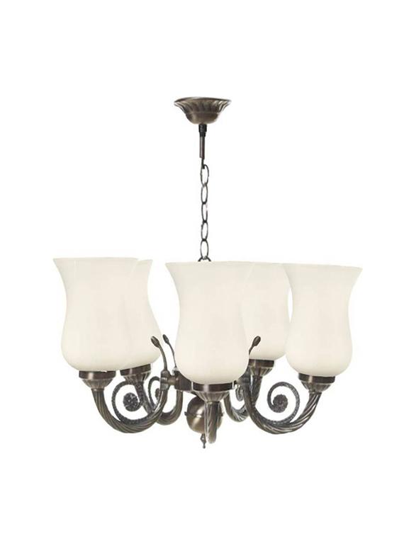 somil chandeliers of five colorful decorative glass shade in metal for roya bright lighting decoration-cx13 - 18364203 -  Zoom Image - 0