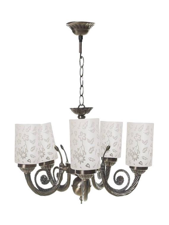 somil chandeliers of five colorful decorative glass shade in metal for roya bright lighting decoration-cx16 - 18364212 -  Zoom Image - 0