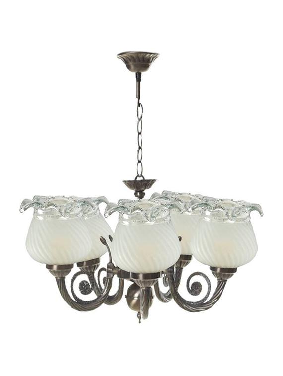 somil chandeliers of five colorful decorative glass shade in metal for roya bright lighting decoration-cx22 - 18364238 - Zoom Image - 0