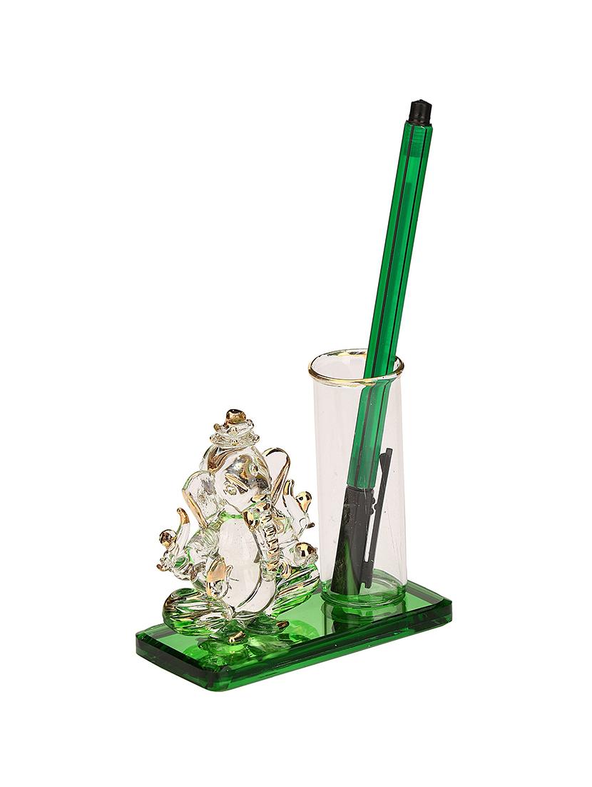 somil dual face intellectual ganesha with pen stand - 18364466 -  Zoom Image - 0