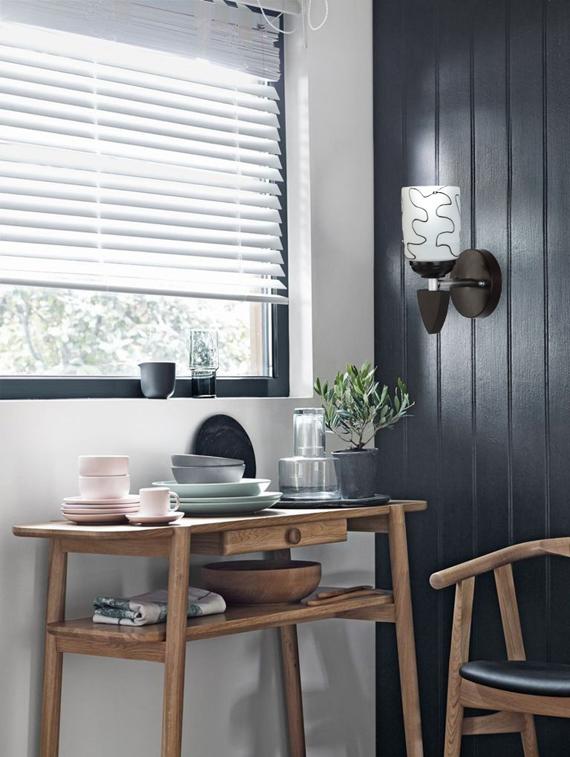 somil designer led sconce glass & wood wall lamp/ light - re131 - 18365162 - Standard Image - 3