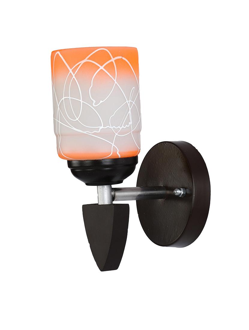 somil decorative wall lamp light glass wall light orange - pack of 4, kt30 - 18365264 - Standard Image - 3