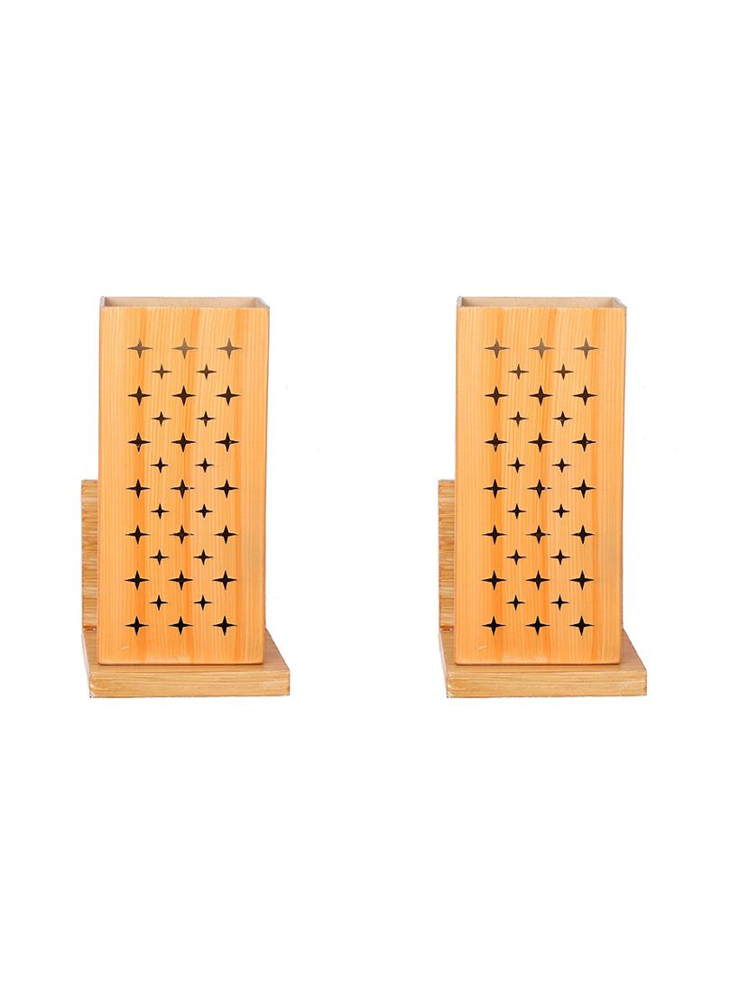 somil designer wooden wall lamp (set of 2)- aa25 - 18365533 - Zoom Image - 0