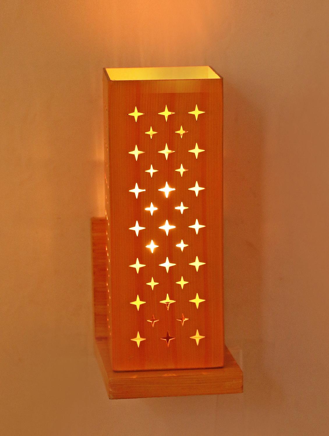 somil designer wooden wall lamp (set of 2)- aa25 - 18365533 - Standard Image - 3