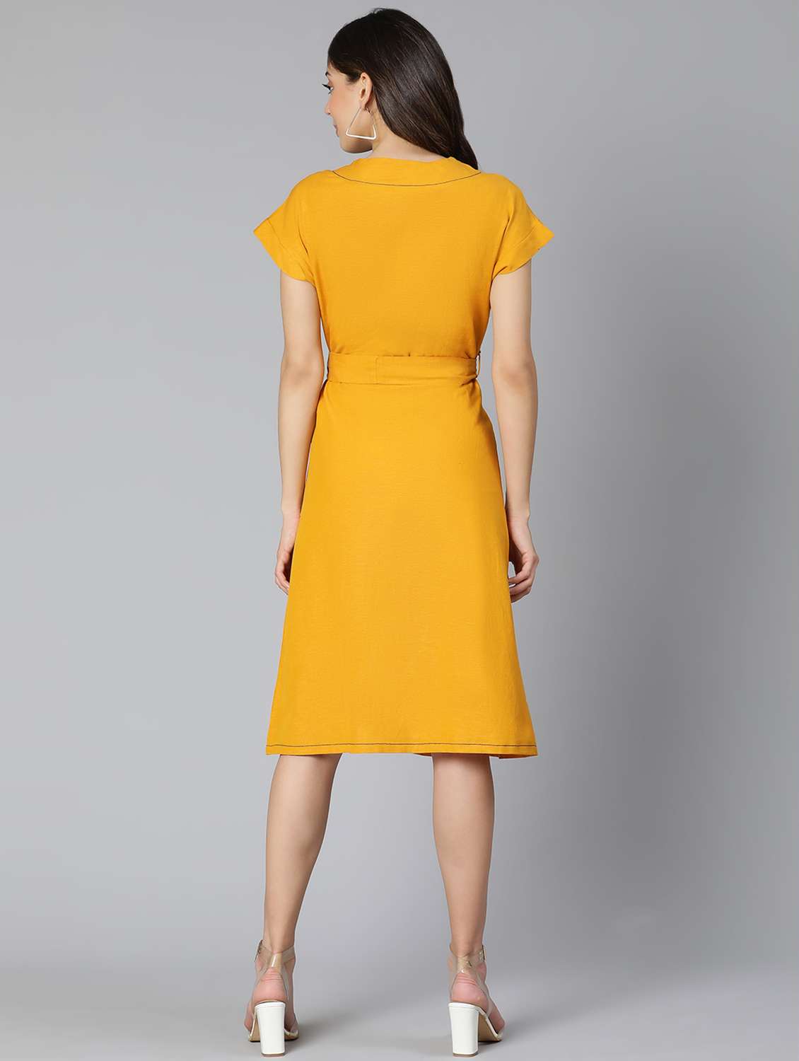 women's  solid dress - 18365741 -  Standard Image - 3