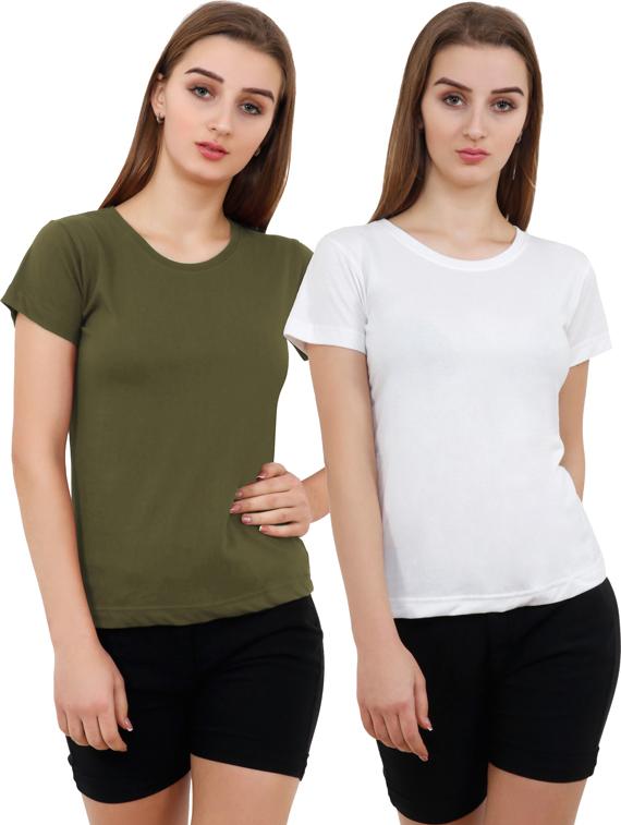 pack of 2 solid combo tee - 18366763 - Zoom Image - 0