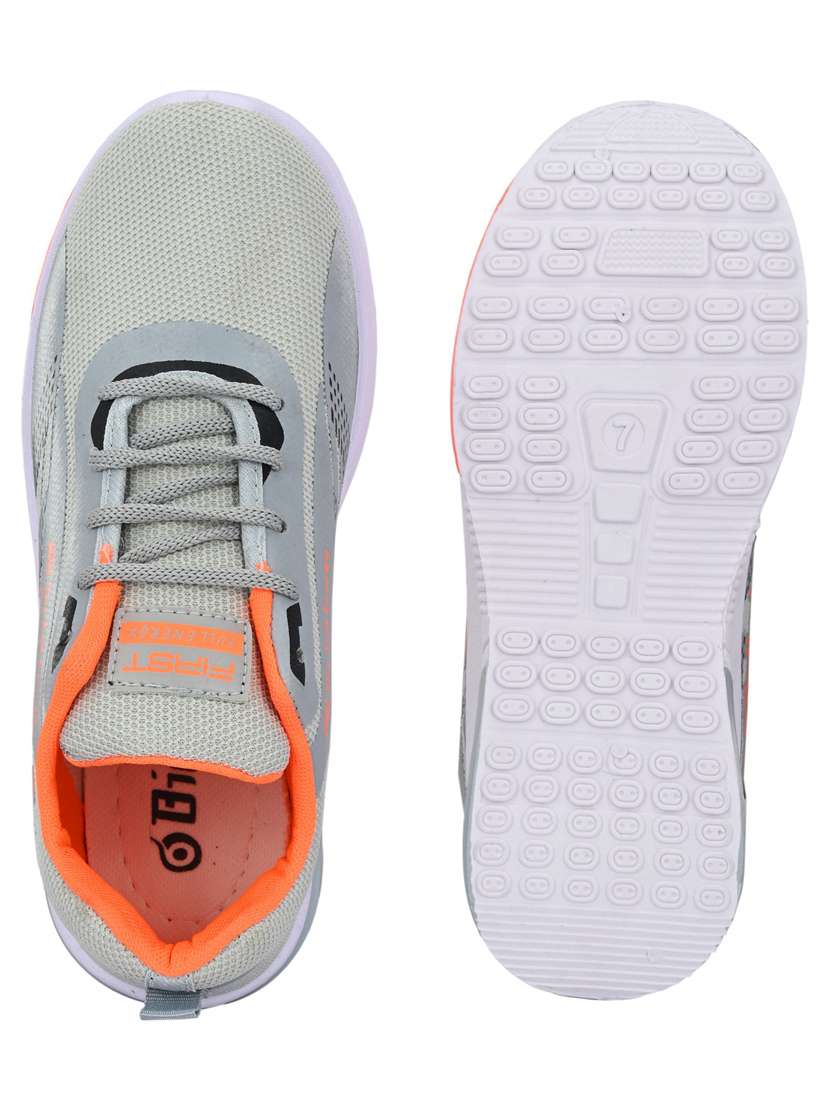 grey mesh sport shoes - 18367340 -  Standard Image - 3