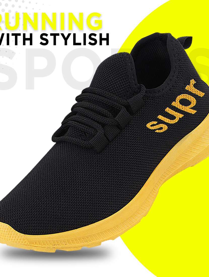black canvas sport shoes - 18367396 - Standard Image - 5