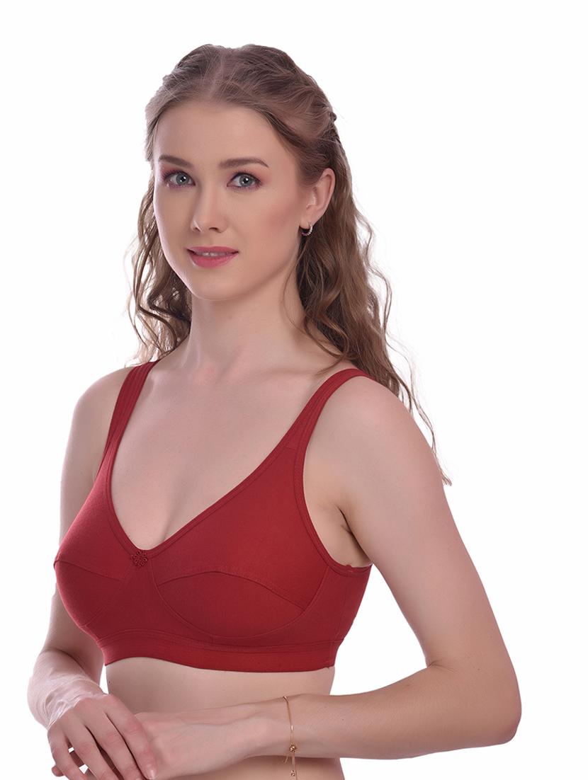 pack of 2 solid regular bra - 18367618 - Standard Image - 3