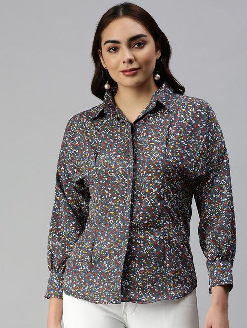 long sleeved printed regular shirt - 18367698 -  Standard Image - 0