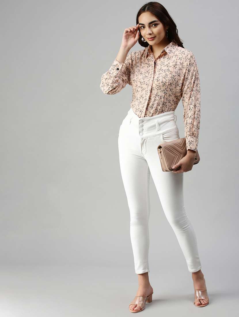 long sleeved printed regular shirt - 18367703 - Standard Image - 3
