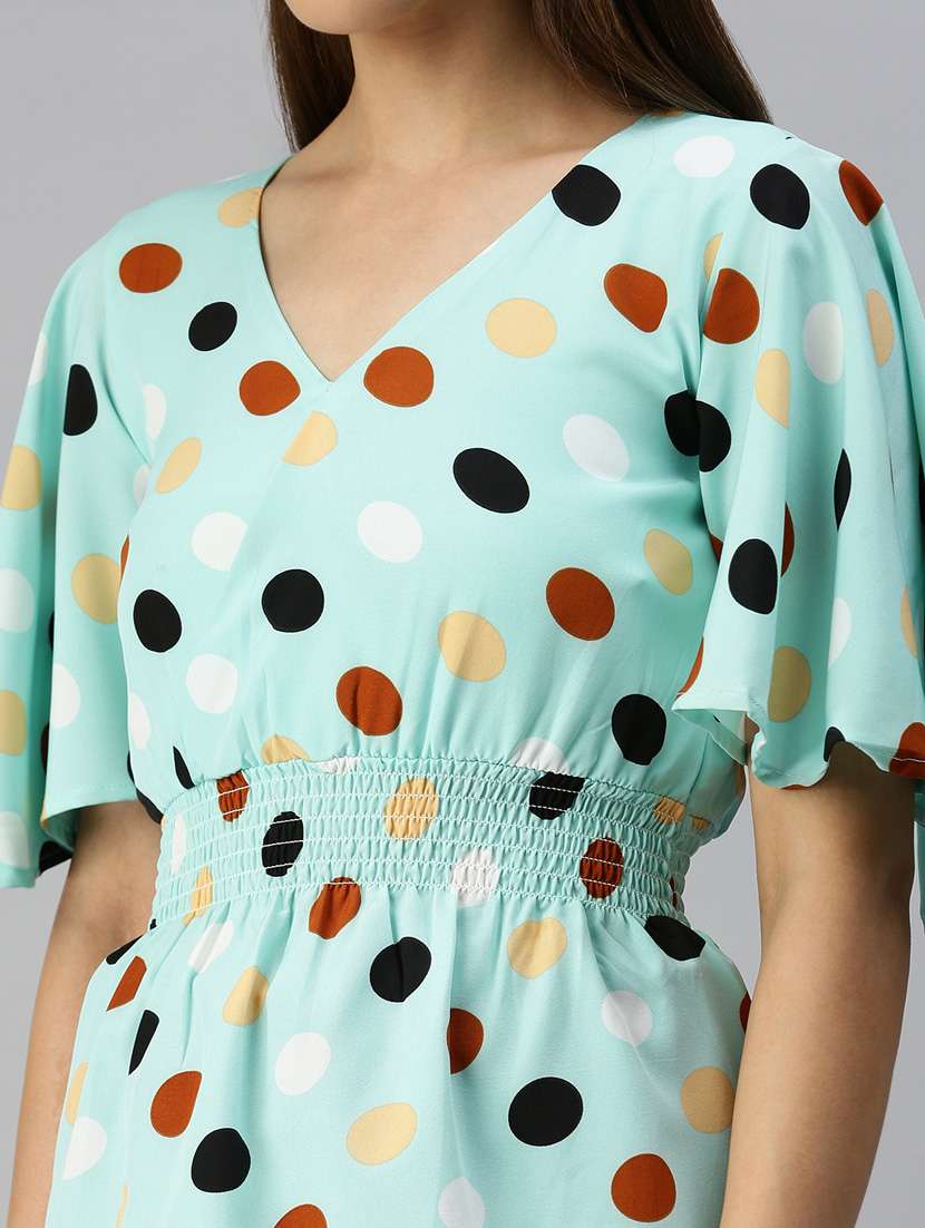 women's peplum v neck top - 18367731 -  Standard Image - 5