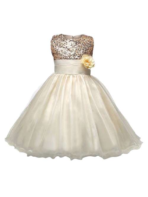 girls round neck sleeveless frock - 18368256 -  Standard Image - 0