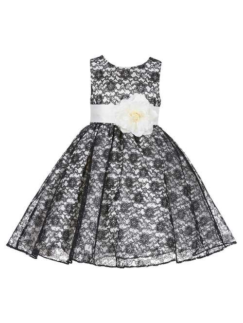 girls round neck sleeveless frock - 18368409 -  Standard Image - 0