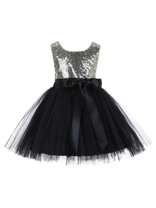 girls round neck sleeveless frock - 18368566 - Standard Image - 0