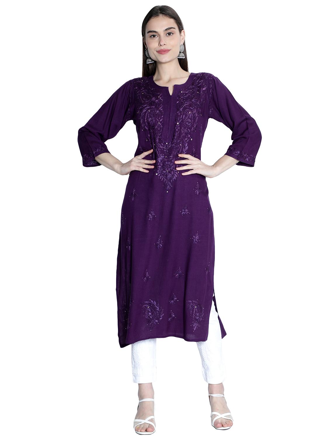 women's straight kurta - 18369014 - Zoom Image - 0
