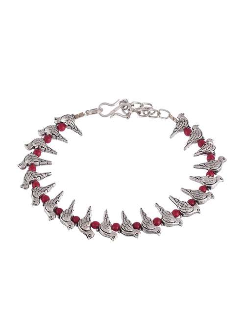 boho silver casual bird anklet - 18369784 -  Standard Image - 0