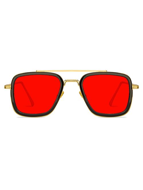zyaden square unisex eyewear sunglasses-601 - 18369852 - Standard Image - 0