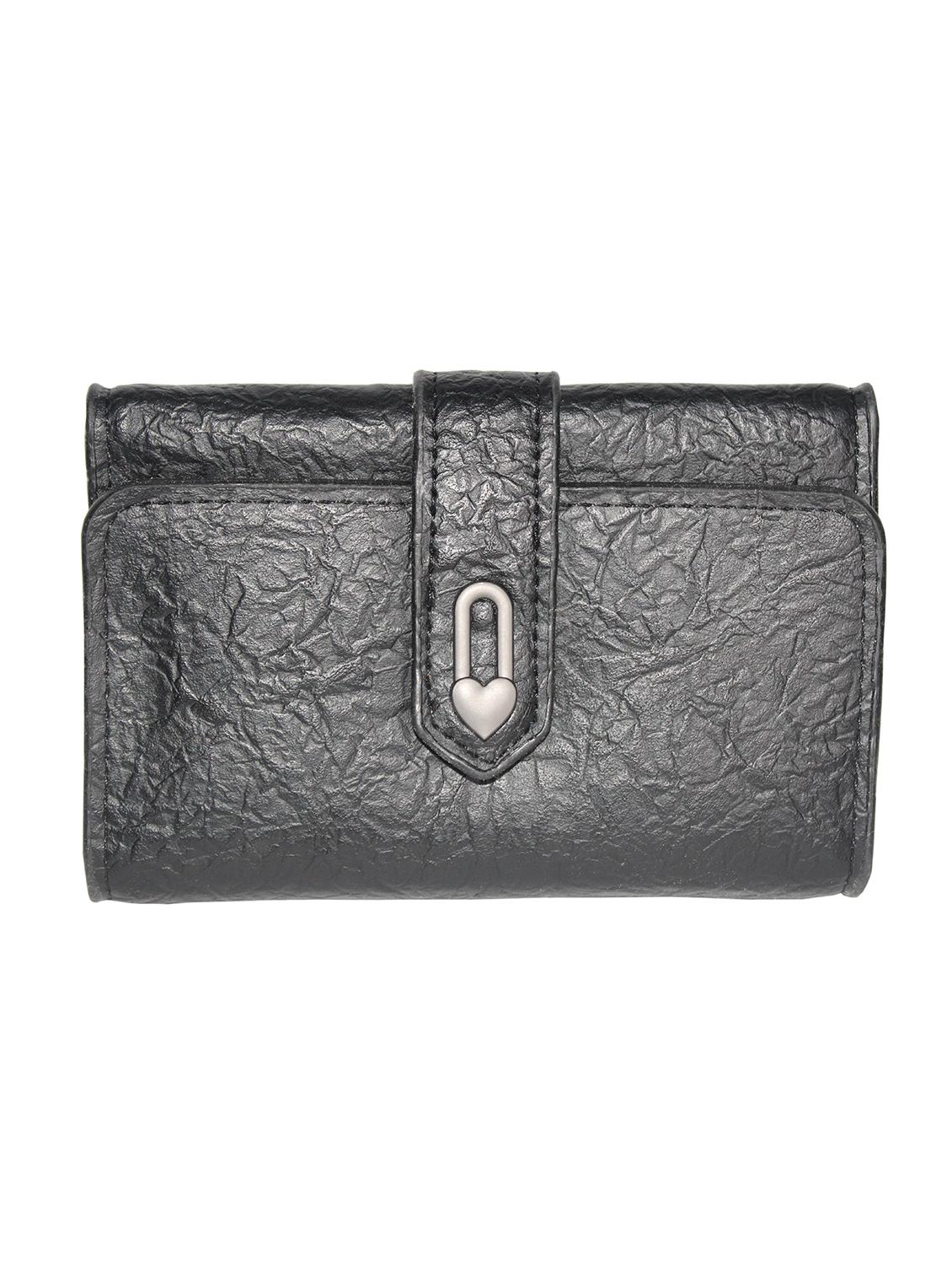 black textured wallet - 18370777 - Zoom Image - 0