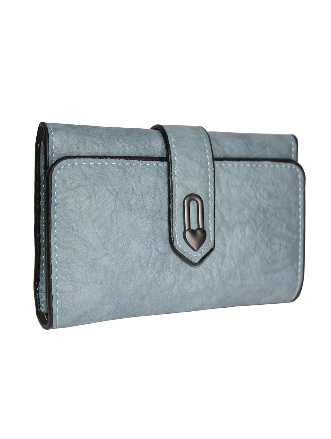 blue solid wallet - 18370778 -  Standard Image - 3