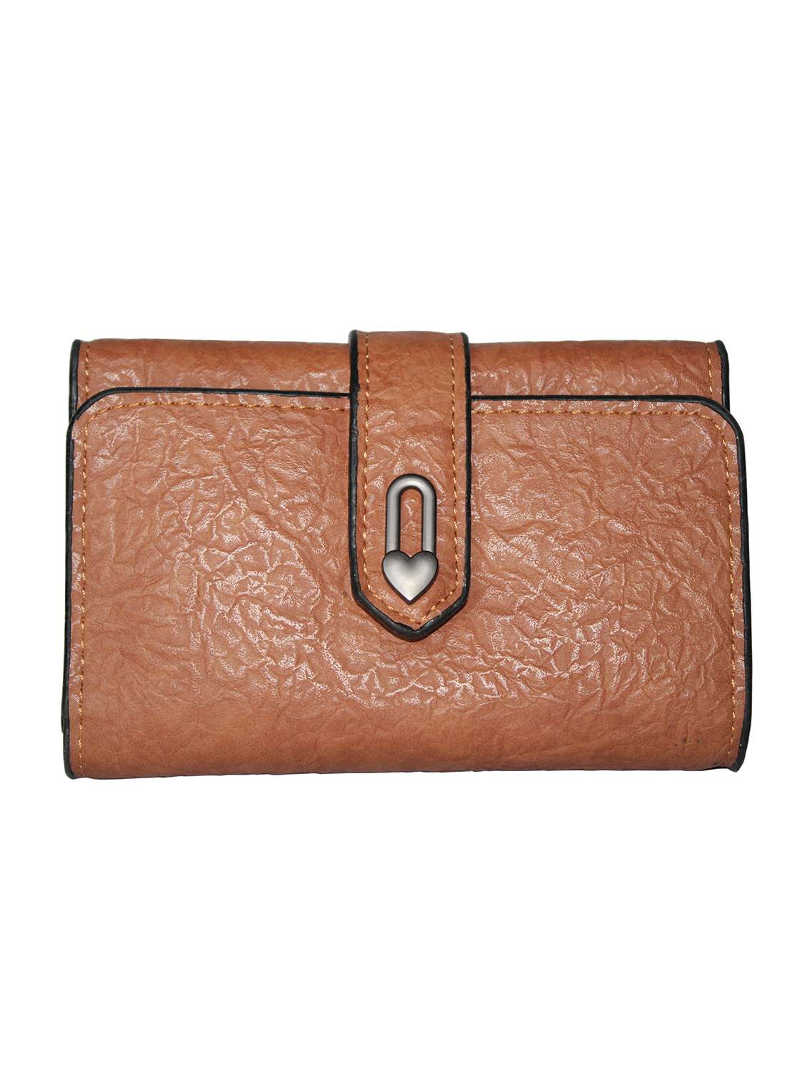 brown solid wallet