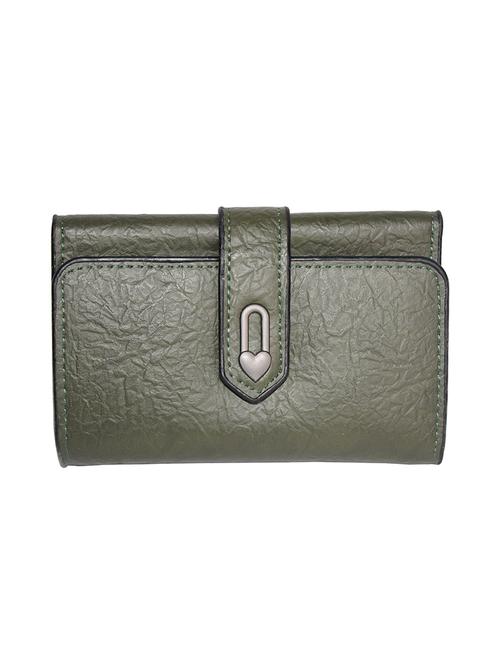 green solid wallet - 18370781 - Standard Image - 0