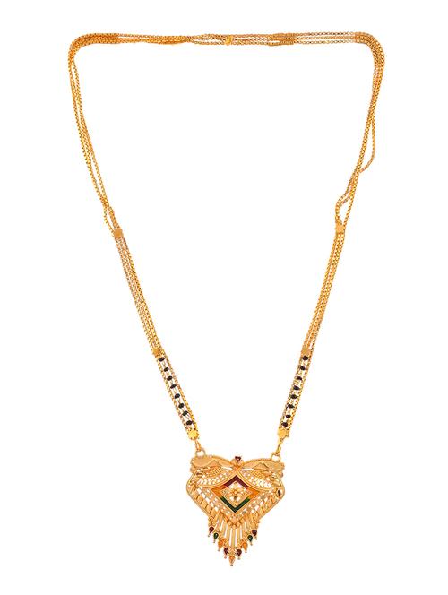 gold beads mangalsutra - 18370946 -  Standard Image - 0