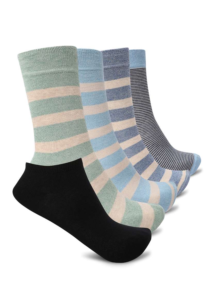 pack of 4 above ankle length socks