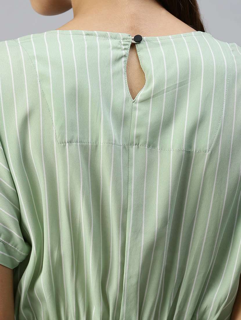 women's fit & flare striped dress - 18372145 -  Standard Image - 5