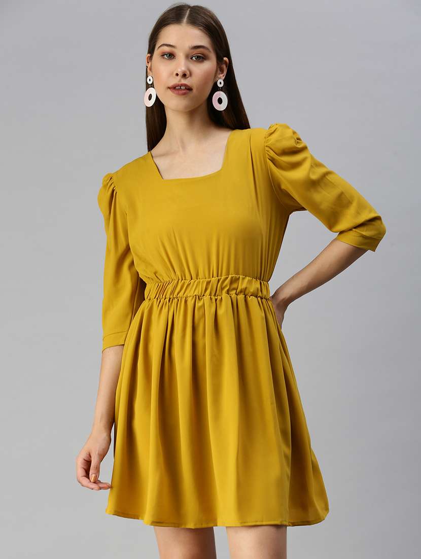 women's  solid dress