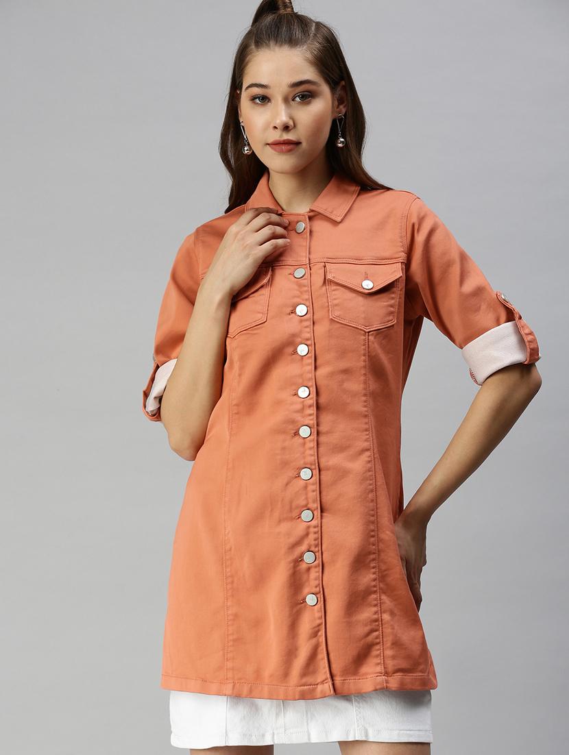 roll up sleeved long summer jacket - 18372265 - Zoom Image - 0