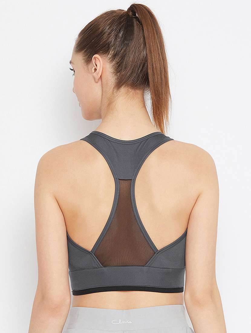 pack of 2 solid sports bra - 18373033 - Standard Image - 5