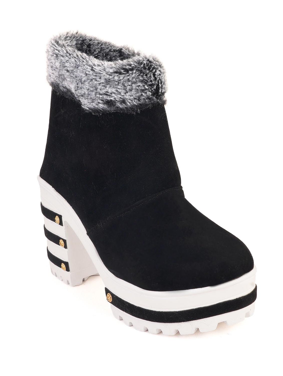 black ankle lace up boot - 18374876 - Zoom Image - 0