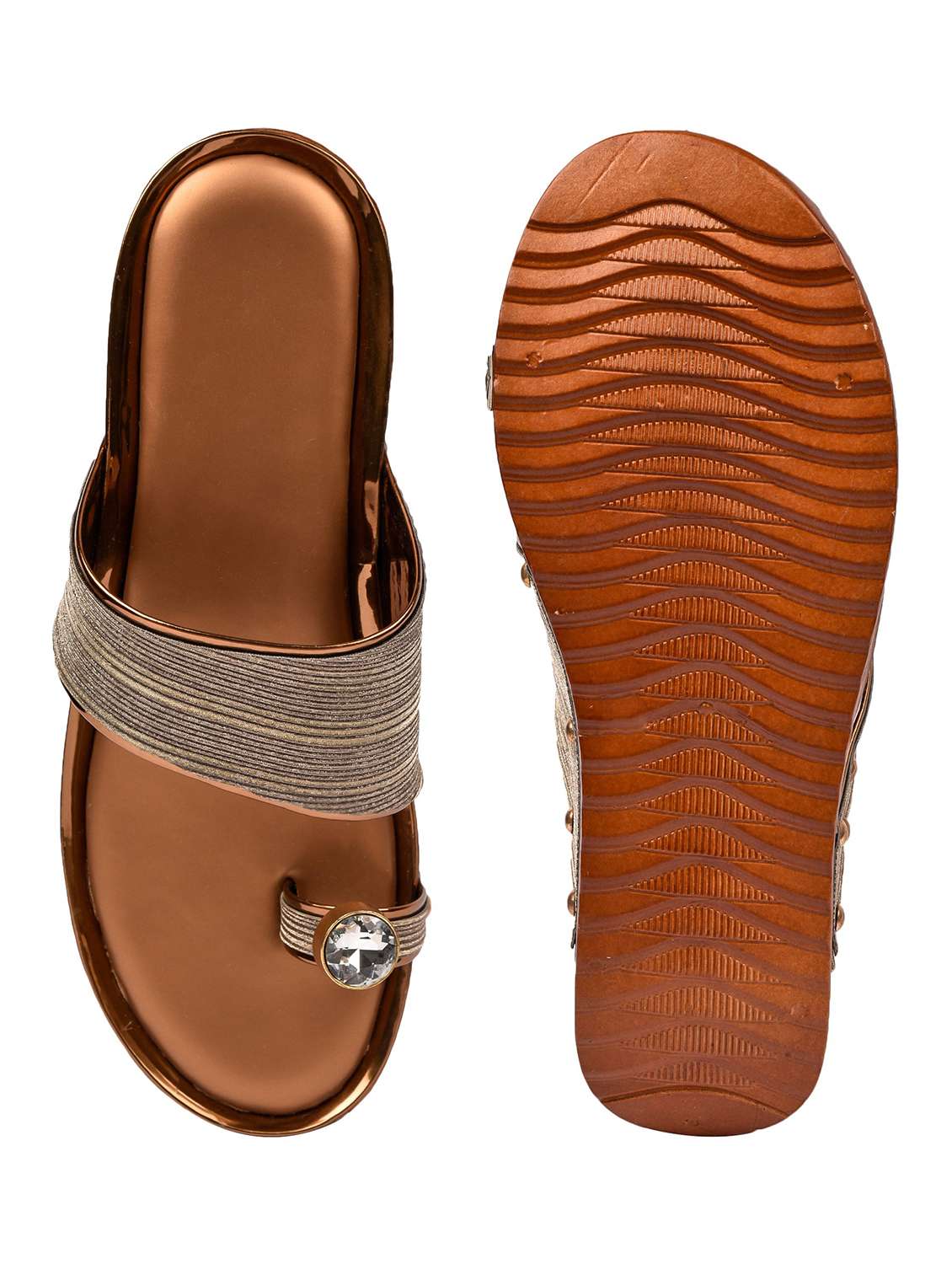 luv byt's trendy collections of wedges sandal for women & girls. - 18374989 - Standard Image - 3