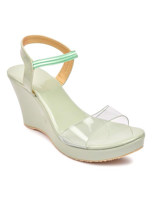 green back strap sandal - 18375046 -  Standard Image - 0