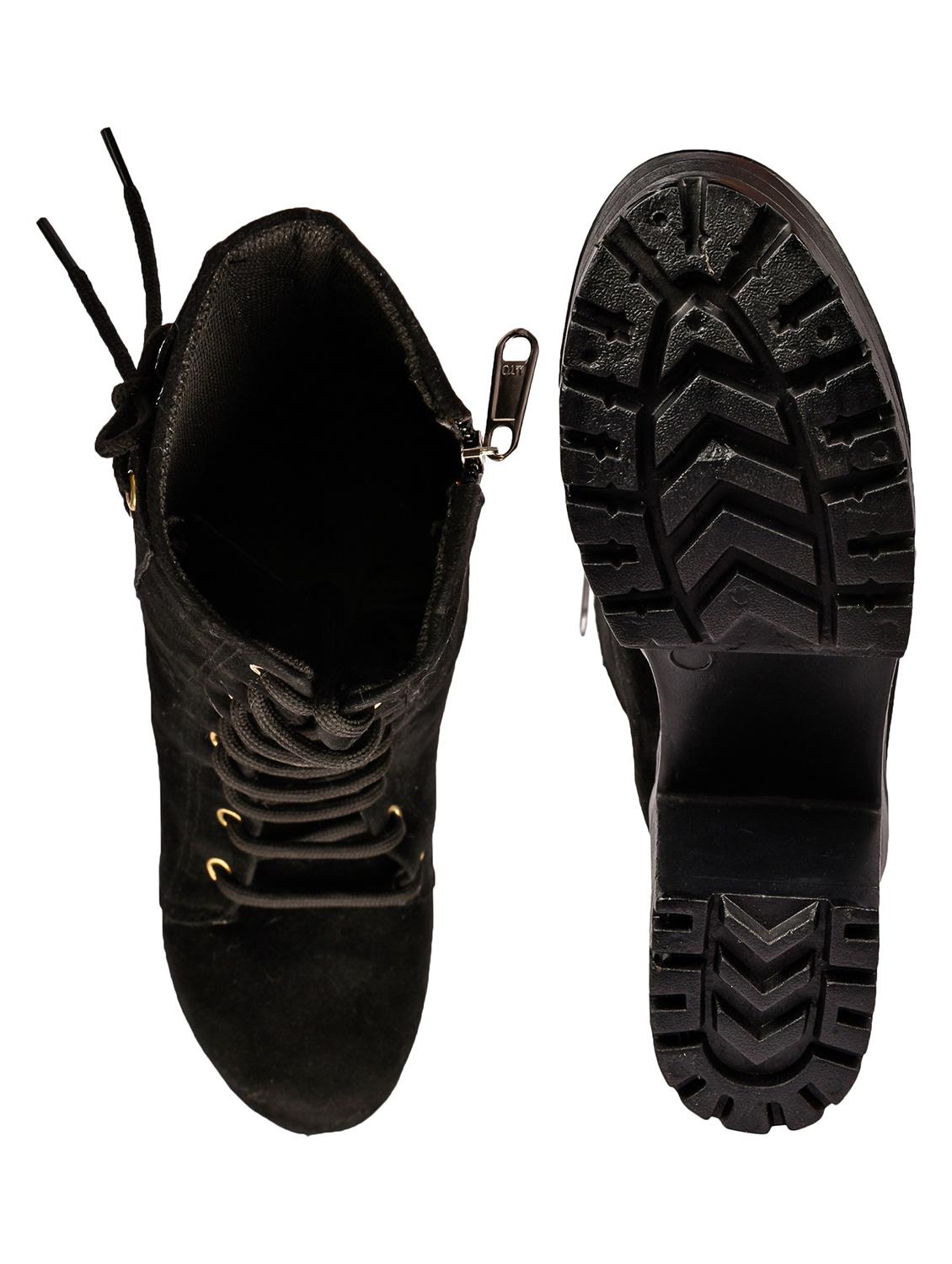 black calf lace up boot - 18375078 - Standard Image - 3