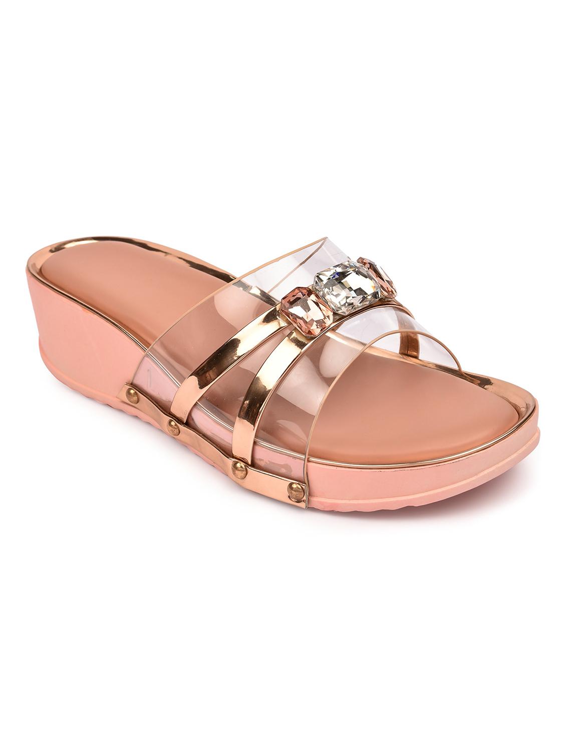 chitkara's trendy collections of wedges sandal for women & girls. - 18375239 -  Zoom Image - 0