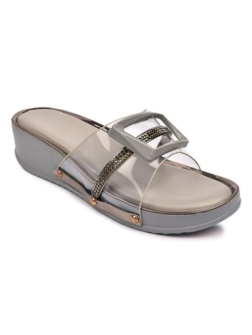 chitkara's trendy collections of wedges sandal for women & girls. - 18375247 - Standard Image - 0