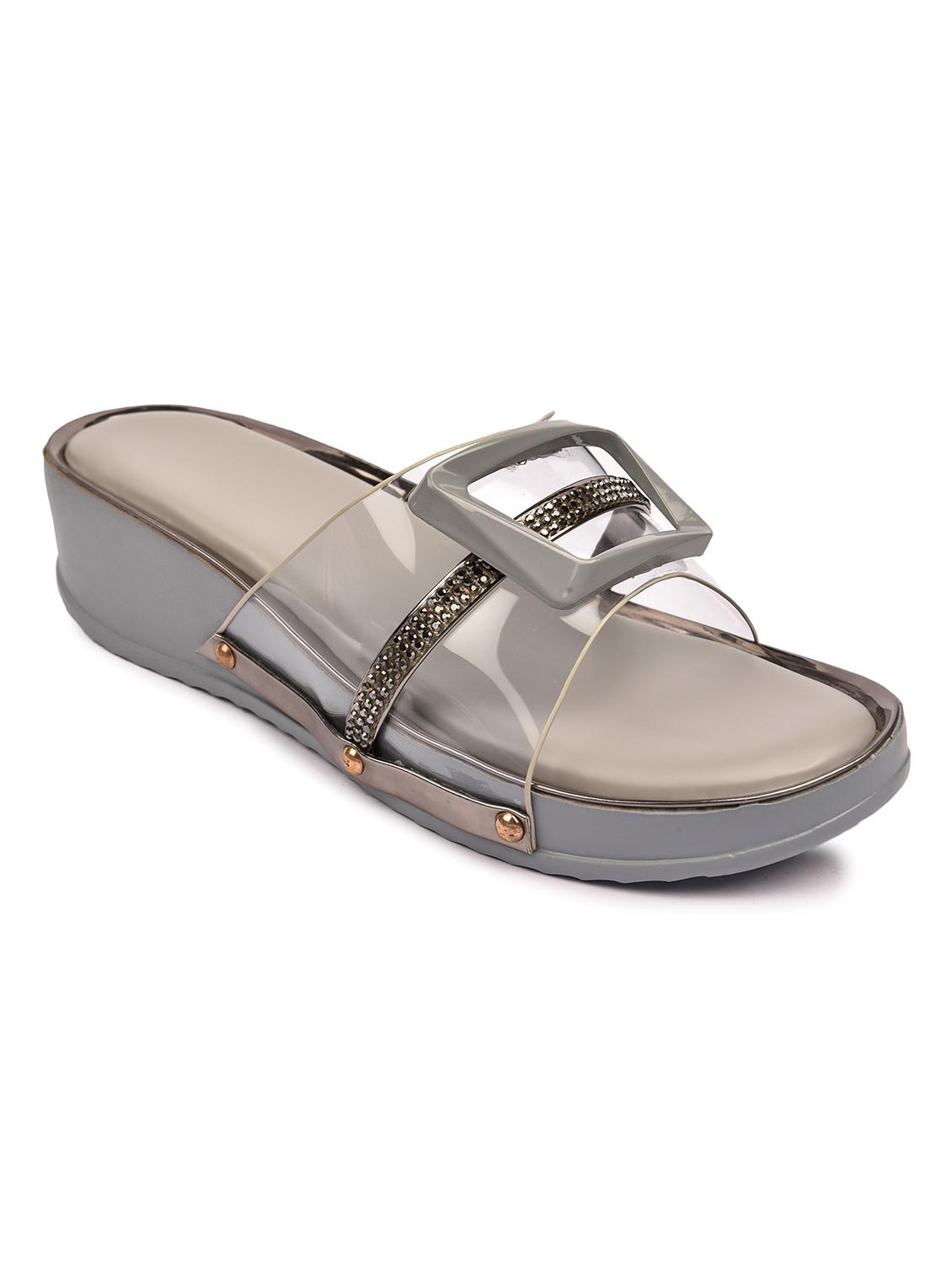 chitkara's trendy collections of wedges sandal for women & girls. - 18375247 - Zoom Image - 0