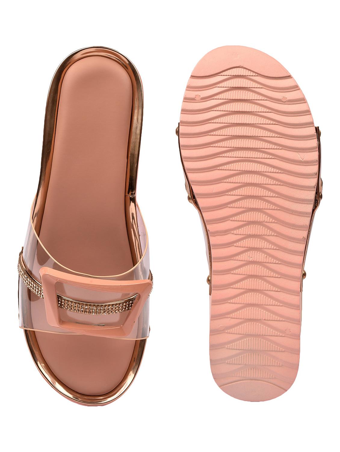 chitkara's trendy collections of wedges sandal for women & girls. - 18375248 - Standard Image - 3
