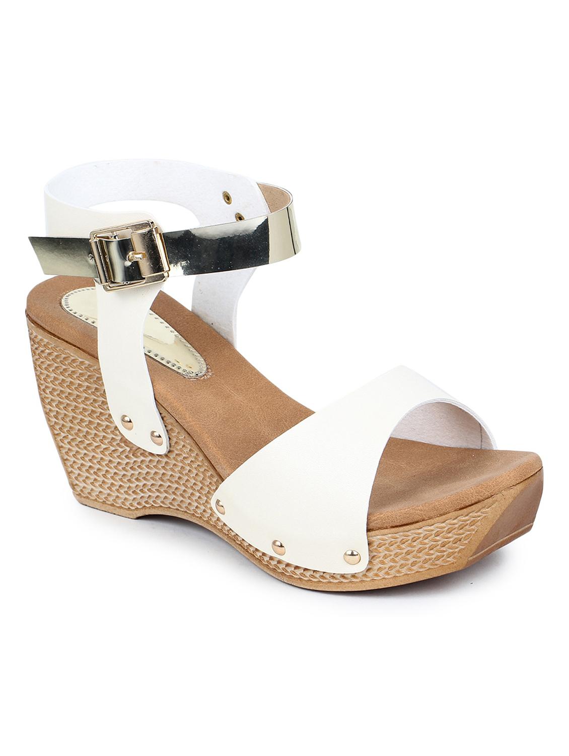 chitkara's trendy collections of wedges sandal for women & girls. - 18375254 - Zoom Image - 0