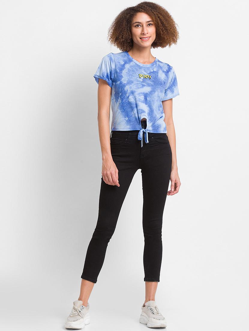 women's all over print crew neck t-shirt - 18375949 - Standard Image - 3