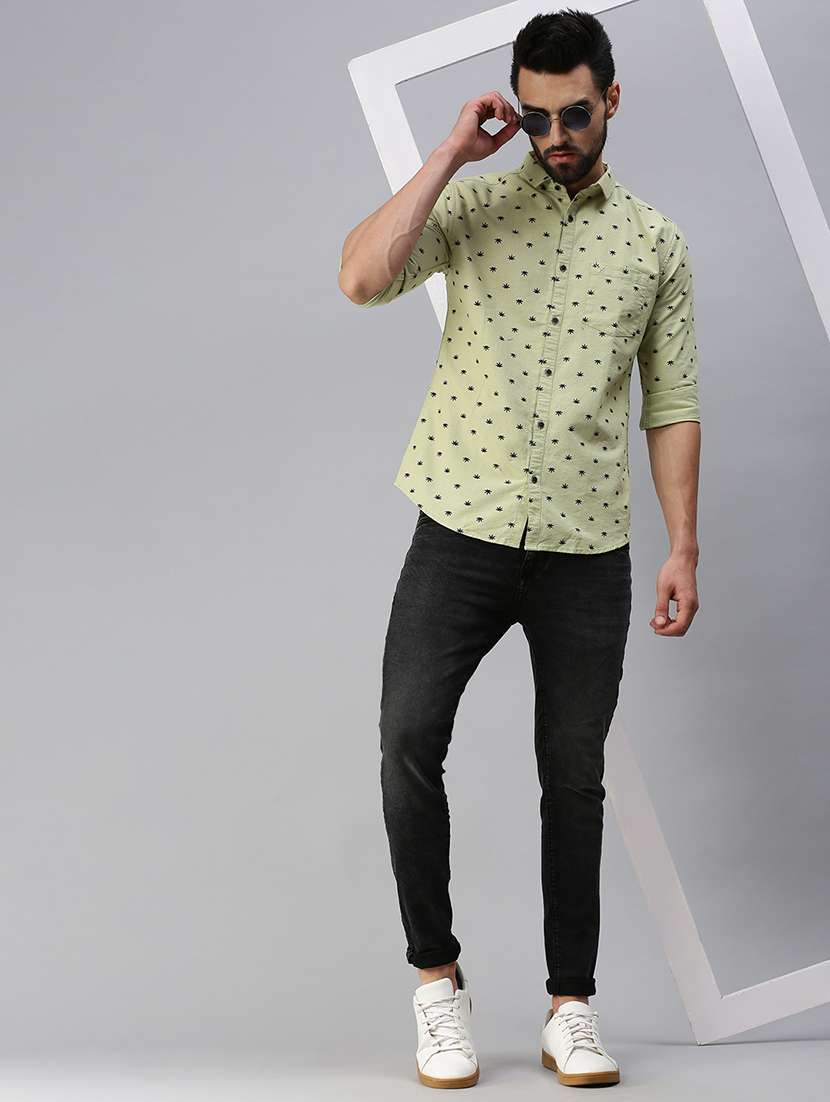 mens printed casual shirt - 18376006 -  Standard Image - 3
