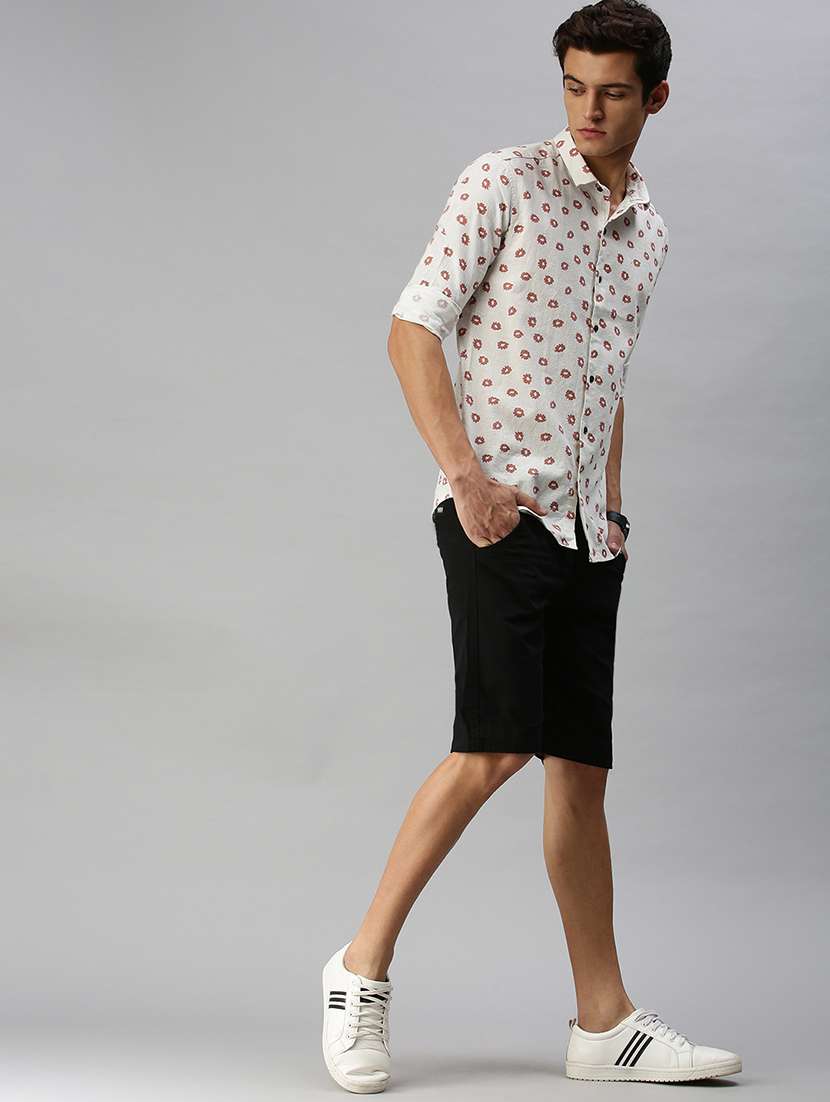 mens florals casual shirt - 18376024 -  Standard Image - 3