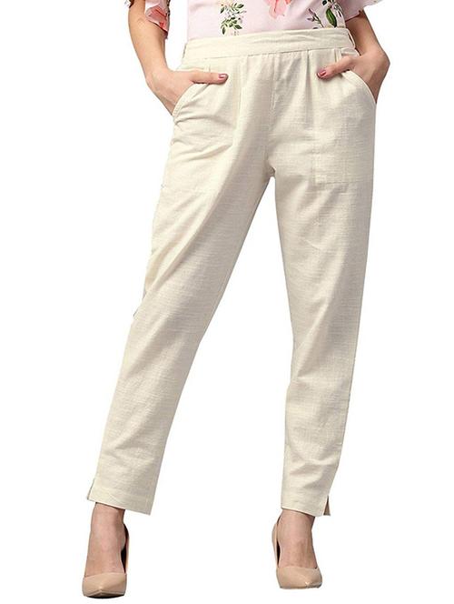 mid rise solid pleated trouser - 18376500 - Standard Image - 0
